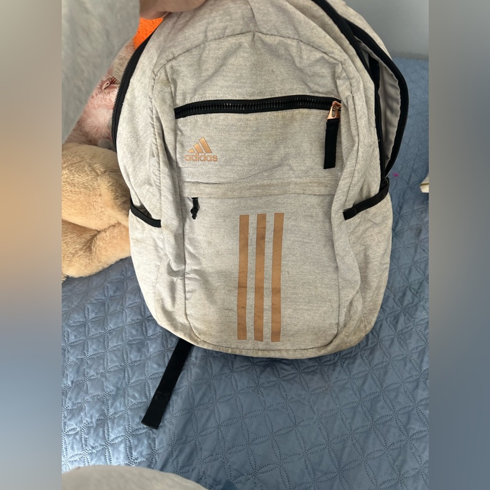 addidas backpack just needs to be washed!